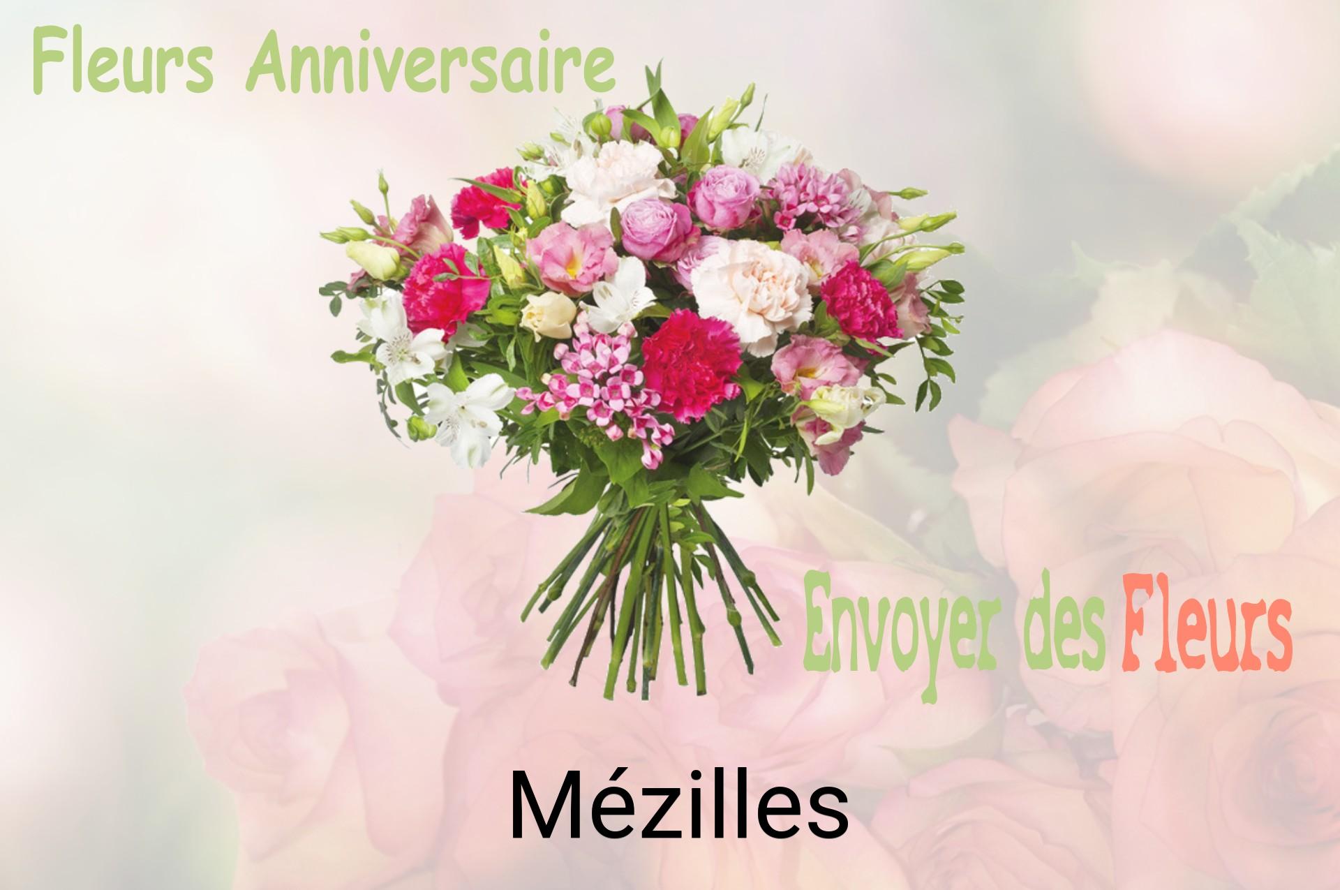 Bouquet de fleurs d’anniversaire livré à Mézilles